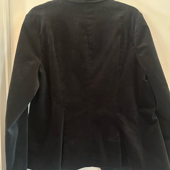 Velvet black blazer C Wonder Sz 14 - Picture 4 of 5